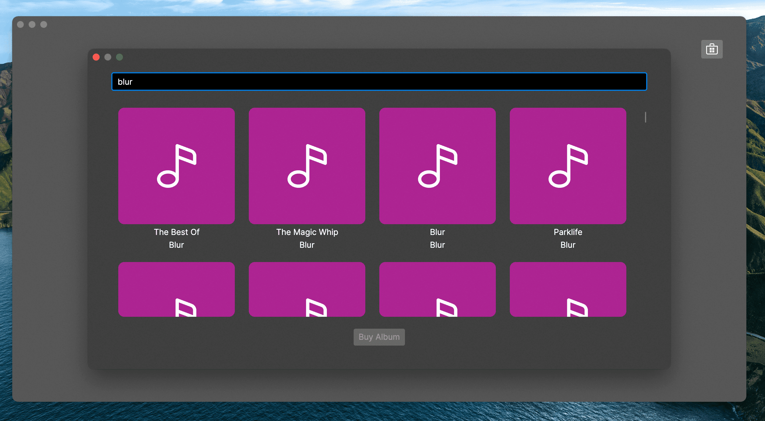 Music Store App